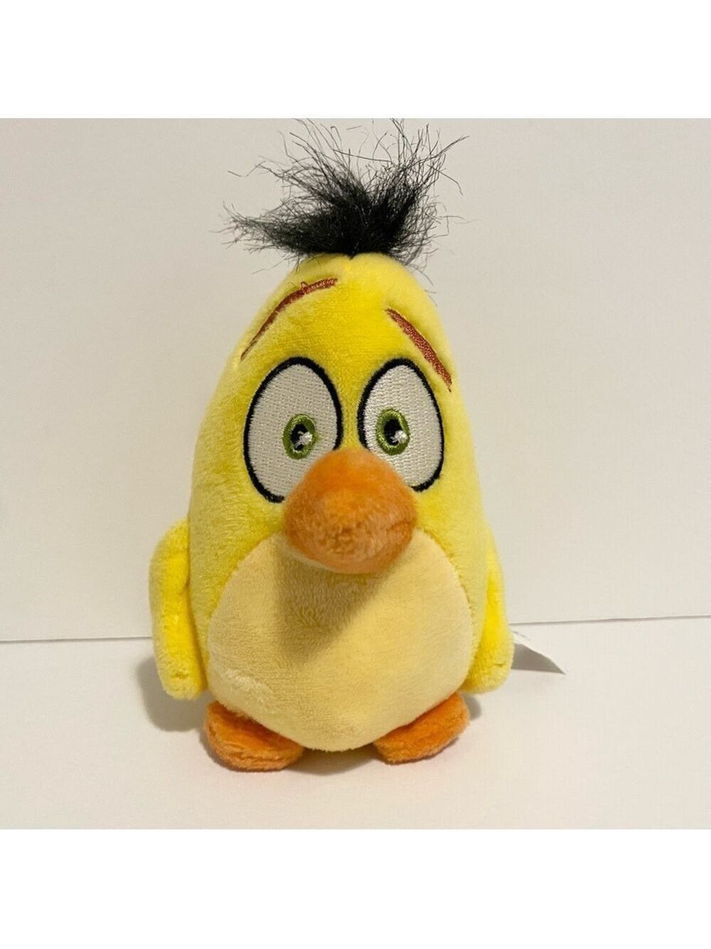 Angry Birds Russ Rovio Yellow 2019 Plush Stuffed Animal Bird 4.5"
